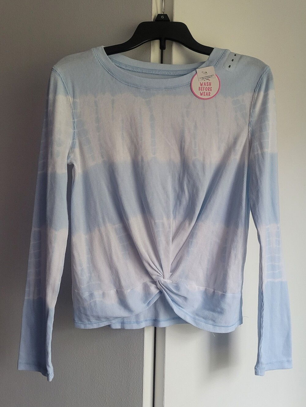 Size 8 Justice Tie Dye Long-sleeved Tee